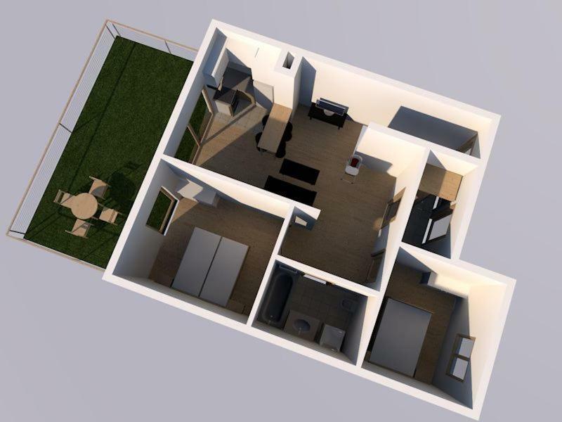 Lawendowy Zakatek - Klimatyzacja - Ogrodek - Prywatny Parking Apartment Rzeszow Ngoại thất bức ảnh